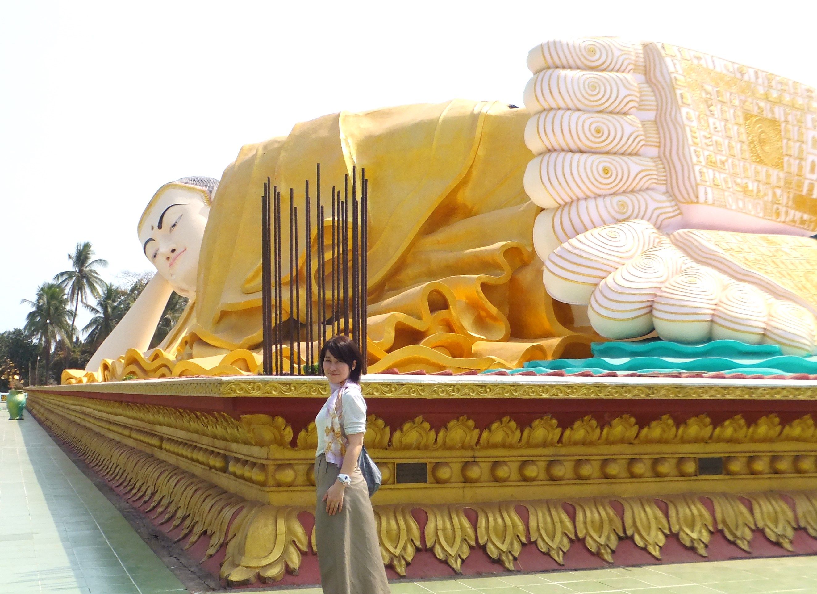 2015年2月 ミャンマー 仏像と私